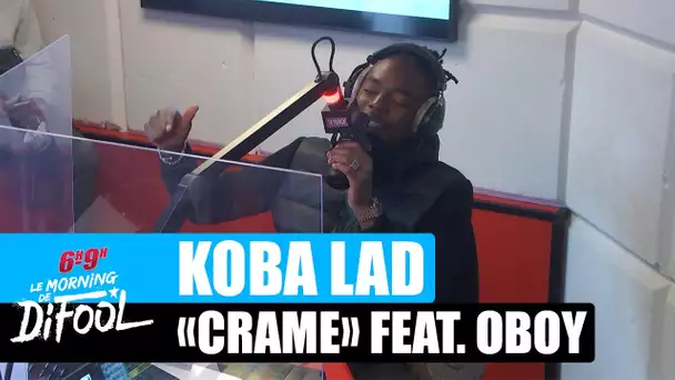 Koba LaD s'ambiance sur son morceau "Cramé" ! #MorningDeDifool