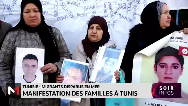 Migrants disparus en mer : manifestation des familles à Tunis
