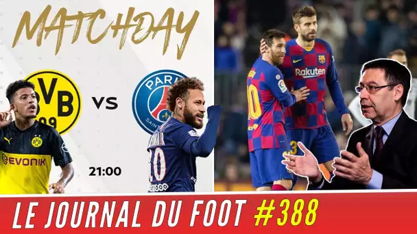 Jour J pour le PSG et NEYMAR, encore un scandale contre MESSI et PIQUÉ au BARÇA !