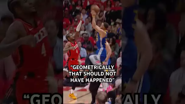 Steph Curry is ridiculous