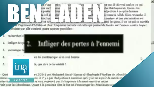 Terrorisme : des sites soutiennent Ben Laden | Archive INA