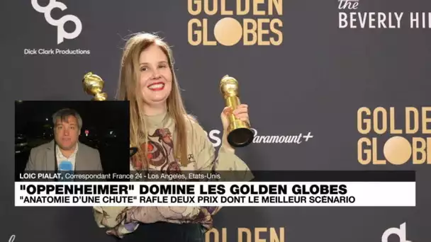 Les honneurs pour le film français "Anatomie d'une chute" aux Golden Globes • FRANCE 24