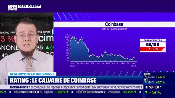 BFM Crypto: Rating, le calvaire de Coinbase