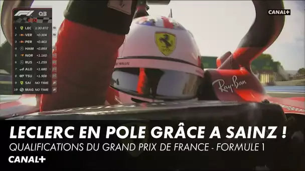 Charles Leclerc en pole grâce à une magnifique stratégie ! - Grand Prix de France - F1
