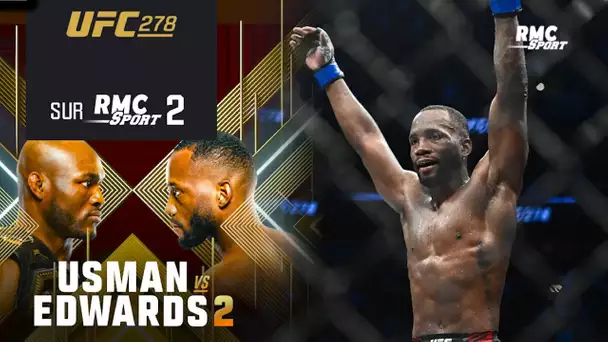 UFC 278 : Usman mis KO par Edwards, le résumé d'un combat de légende
