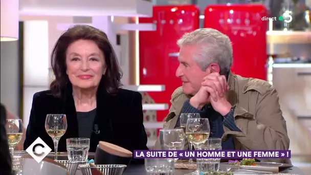 Au dîner avec Anouk Aimée et Claude Lelouch ! - C à Vous - 21/05/2019