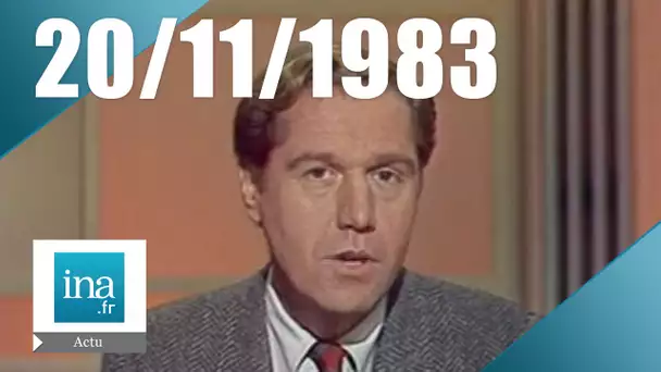 20h Antenne du 20 novembre 1983 - Attentat à Paris | Archive INA
