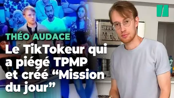 La "Mission du jour" de Théo Audace : piéger Cyril Hanouna en direct sur "TPMP"