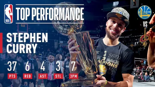 Stephen Curry's 37 Points Helps The Warriors Win The 2018 NBA Title