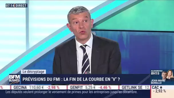 Le décryptage : La fin de la courbe en "V" après les prévisions du FMI ?