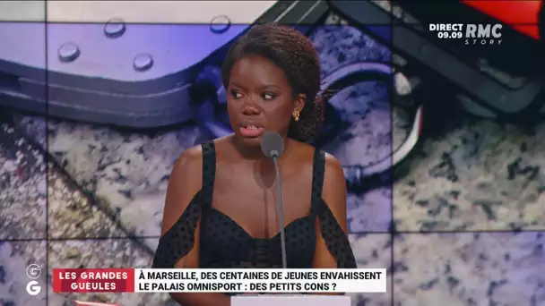 Des jeunes envahissent le palais omnisports de Marseille : "Ce sont des pourris gâtés" Stella Kamnga