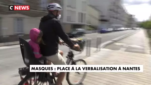 Port du masque : place à la verbalisation à Nantes