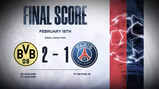 DORTMUND 2-1 PARIS SAINT-GERMAIN