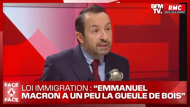 Sébastien Chenu (RN) estime qu'"Emmanuel Macron a un peu la gueule de bois"