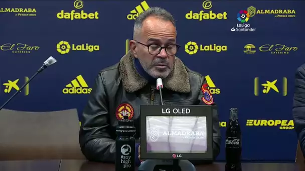 Rueda de prensa Cádiz CF vs Real Valladolid CF