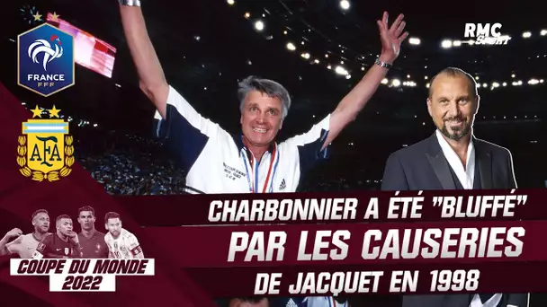 Coupe du monde : Charbonnier a été "bluffé" par les causeries de Jacquet en 1998