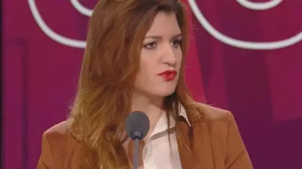 Marlène Schiappa reçoit le Grand Prix de l'humour politique pour sa phrase sur les relations à trois
