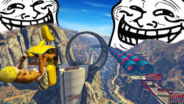 UN ABONNÉ CRÉÉ LA COURSE TROLL LA PLUS HARD DE GTA 5 ! (on galère)