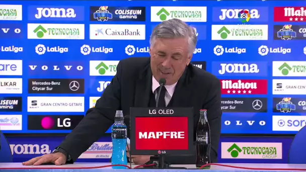 Rueda de prensa Getafe CF vs Real Madrid