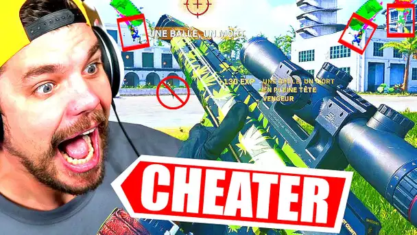 Ce CHEATER se fait BAN EN LIVE sur WARZONE 😭🥰