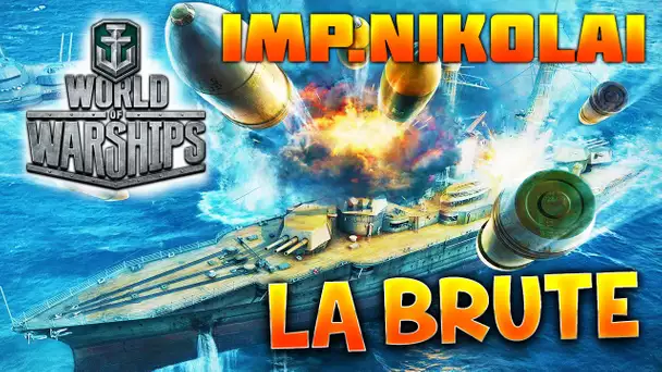 WORLD OF WARSHIPS - Imperator Nikolai I, La Brute - Gameplay avec Fanta PC HD FR