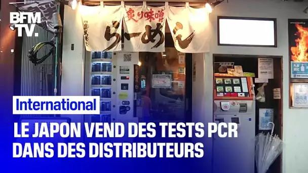 Le Japon vend des tests PCR dans des distributeurs automatiques