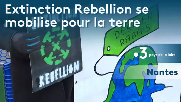 Nantes : Extinction Rebellion se bat pour le climat