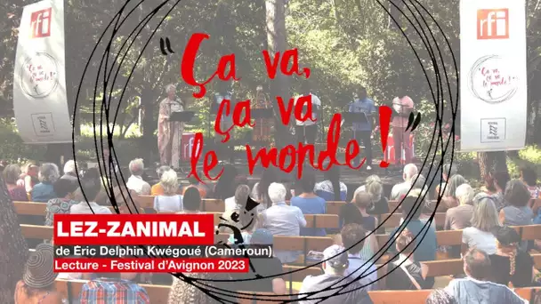 Bande annonce de la lecture «LeZ-Zanimal», d'Eric Delphin Kwégoué • RFI