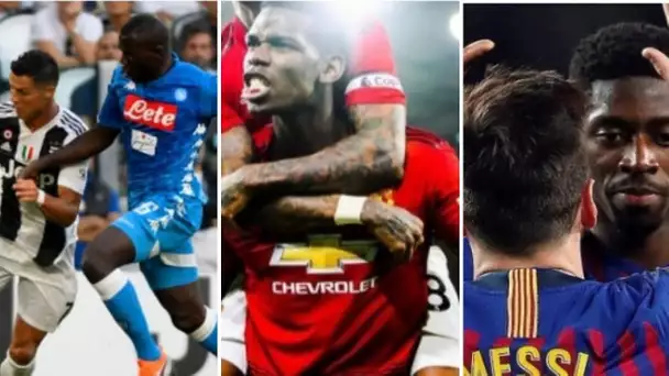 Le message de Ronaldo à Koulibaly. Messi fan de Dembele,  Pogba impressionne monde du foot