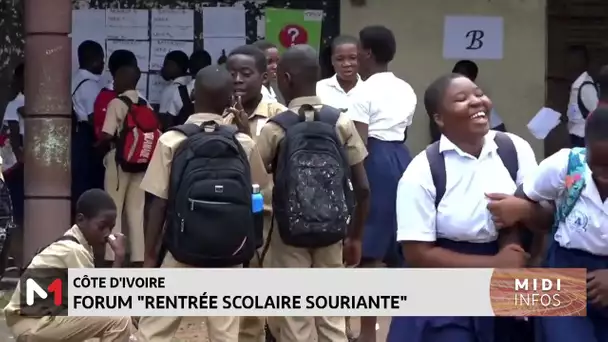 Côte d´Ivoire : forum "Rentrée scolaire souriante"