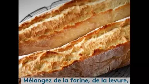 Une French Baguette en Kit vendue comme une carte postale