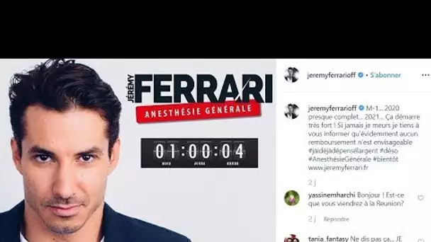 Jérémy Ferrari évoque ses problèmes de santé  ça va aider pleins de gens