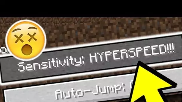 QUE SE PASSE-T-IL QUAND ON PASSE SA SOURIS EN HYPERSPEED ? MINECRAFT CHALLENGE