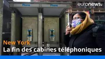 A New York, la fin des cabines téléphoniques