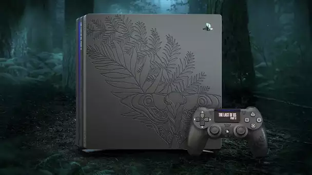 The Last of Us 2 : la PS4 PRO COLLECTOR avec le tatouage d'Ellie gravée au laser