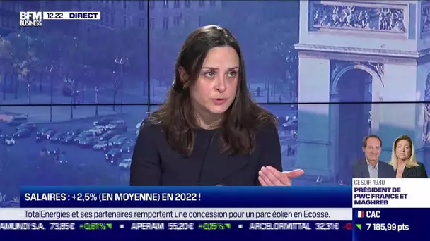 Marie Bouny (LHH): Salaires, 2,5% (en moyenne) en 2022 !