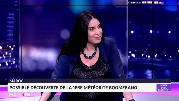 Maroc: possible découverte de la 1ère météorite Boomerang
