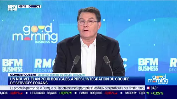 Olivier Roussat (Bouygues): "Le marché n'a pas bien compris ce qu'était Equans
