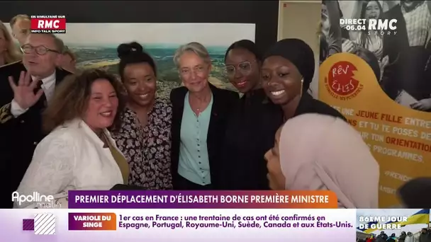 Le premier déplacement de la Première ministre Elisabeth Borne