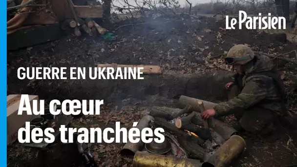 « Baisse-toi et cours ! » : en Ukraine, le quotidien des soldats dans les tranchées du Donbass