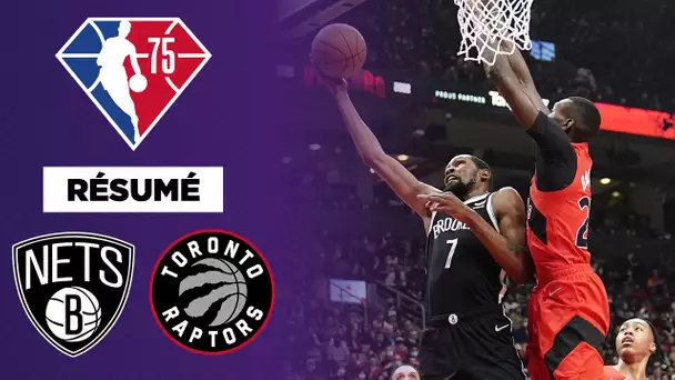 Résumé NBA VF : Le duo Durant - Harden porte les Nets à Toronto