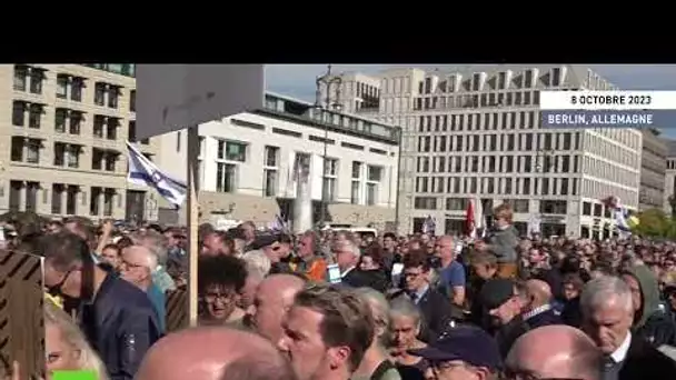 🇩🇪 Berlin : le maire participe à un rassemblement en soutien à Israël