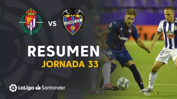 Resumen de Real Valladolid vs Levante UD (0-0)