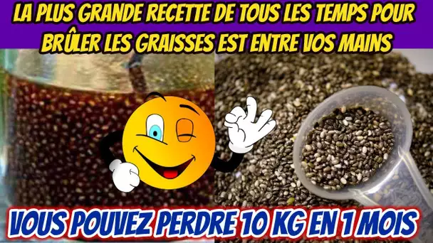 Comment Perdre 10 Kg En 1 Mois Seulement Grace Aux Graines De Chia Et Du Citron