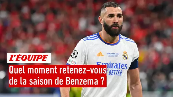 Ballon d'Or 2022 : Benzema grand favori, quel moment retenez-vous de sa saison ?