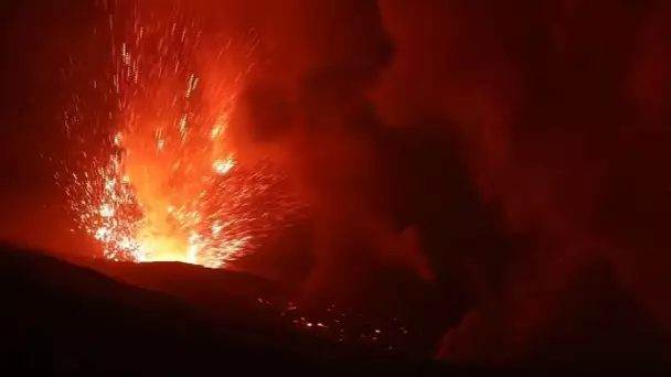 De nouvelles images toujours aussi impressionnantes de l&#039;Etna en éruption 🌋