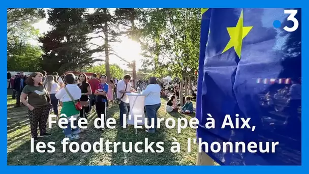 Fête de l'Europe à Aix-en-Provence : les foodtrucks à l'honneur