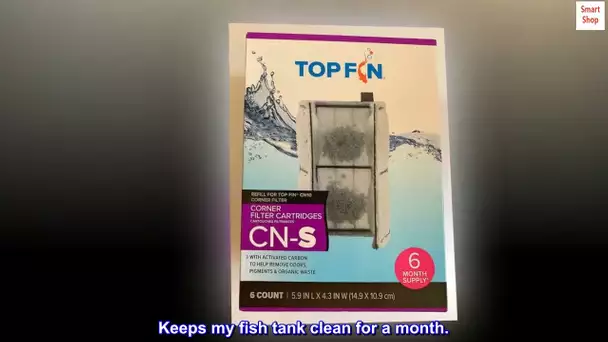 Top Fin CN S Refill for CN10 Corner Filter 6 CountTop Fin CN-S Refill for CN10 Corner Filter 6 Count