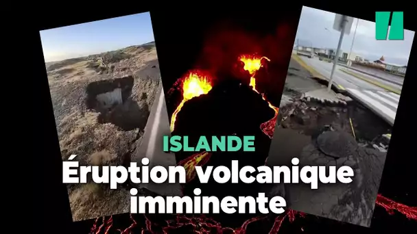 En Islande, l’éruption imminente d’un volcan entraîne des évacuations