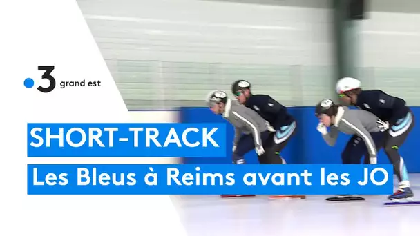 Short-track : l'équipe de France s'entraîne à Reims avant les Jeux Olympiques